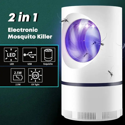Mosquito Fly Killer Lamp Home Bedroom Electric USB
